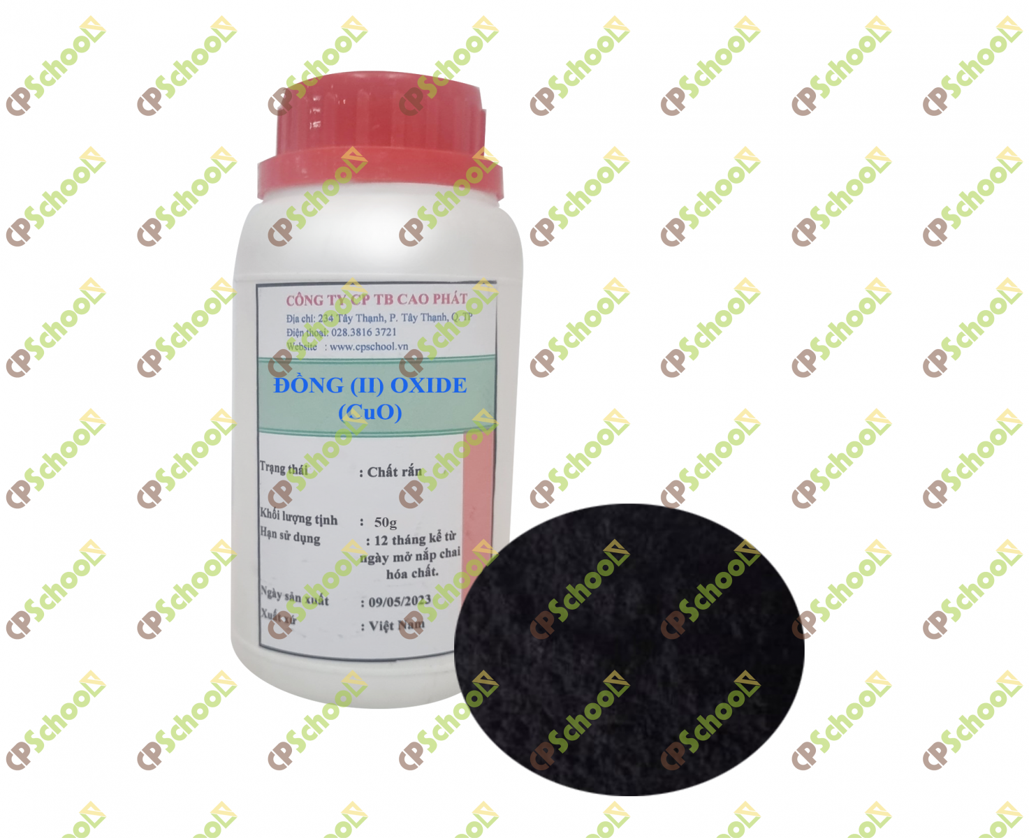 Đồng (II) oxide - 50g